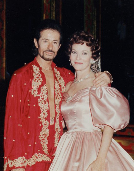 George Chakiris and Lee Meriwether in "The King & I"